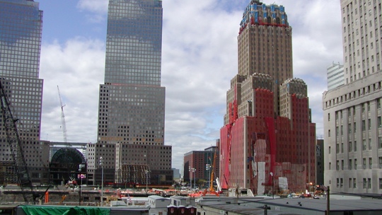 Ground Zero ca. sechs Monate nach den Anschlägen.