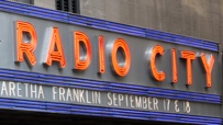 In der Radio-City-Music-Hall finden regelmäßig Konzerte statt.