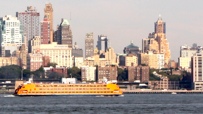 Die Staten-Island-Ferry ist kostenlos benutzbar.